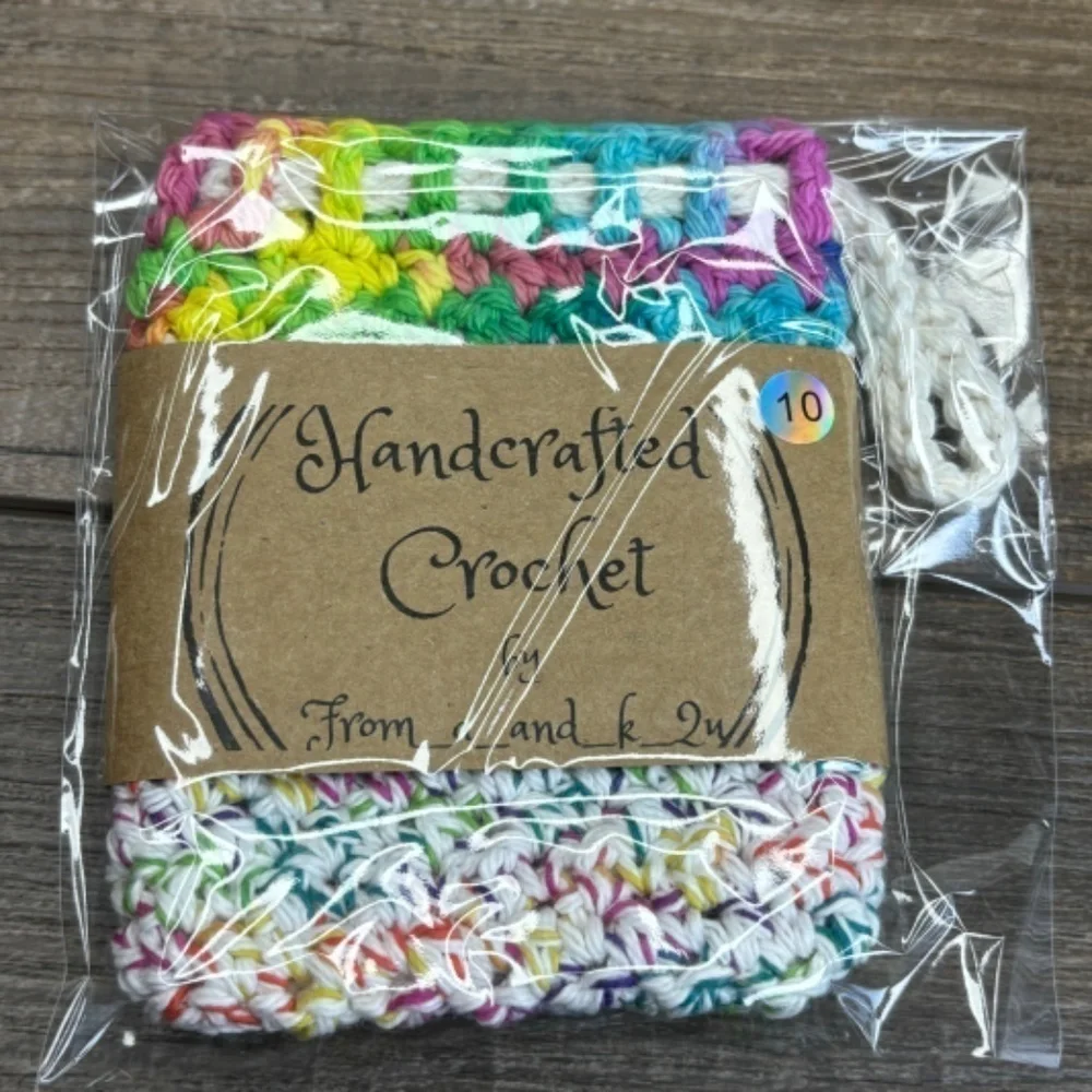 Hand Crafted crochet bar